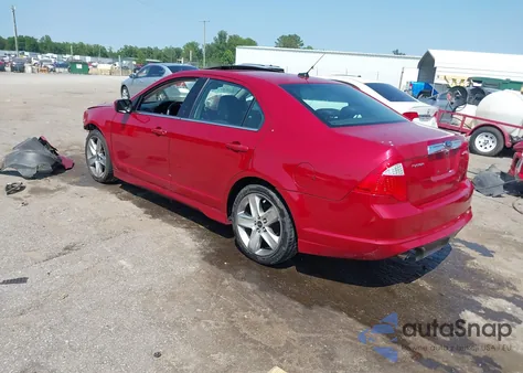 2010 Ford Fusion Sport из США, поврежденный, VIN 3FAHP0KC1AR232040
